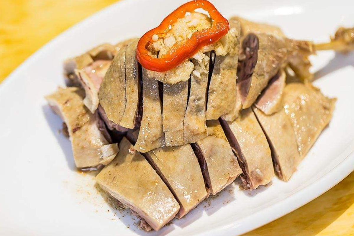 Ngỗng tiến vua Vu Sơn